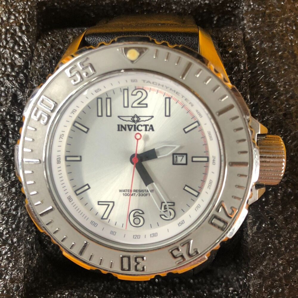 Invicta Pro Diver Men's Watch | Model 4662 | 49.5mm | Silver Dial | 100M WR